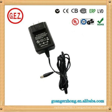 13V 500ma KC CB, adaptateur de prise d&#39;alimentation CE CCC